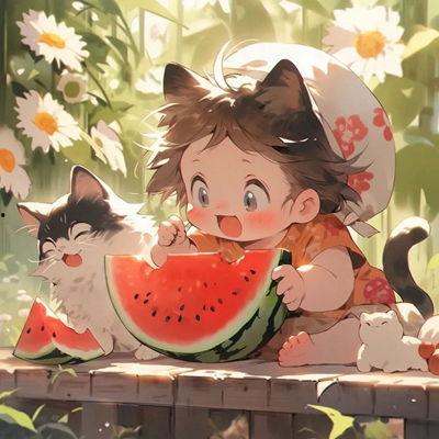 吃瓜萝莉头像,揭秘吃瓜萝莉的可爱魅力