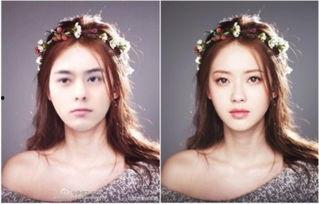 明星被p,滤镜下的真实与虚幻