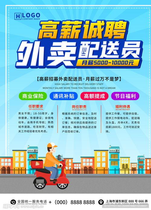 潮州头条潮州外卖员招聘